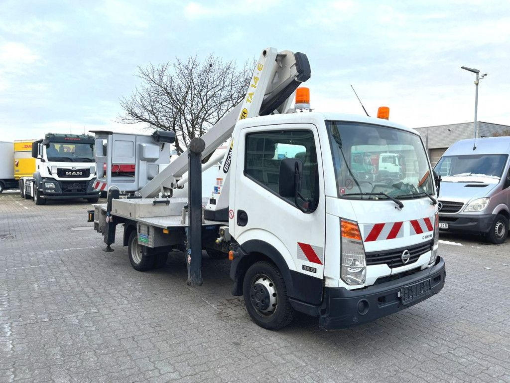 Nissan Cabstar 35.13 Hubarbeitsbühne Palfinger 14mtr - مصاعد الازدهار محمولة على شاحنة, الشاحنات الصغيرة: صور 2 Nissan Cabstar 35.13 Hubarbeitsbühne Palfinger 14mtr - مصاعد الازدهار محمولة على شاحنة, الشاحنات الصغيرة: صور 2