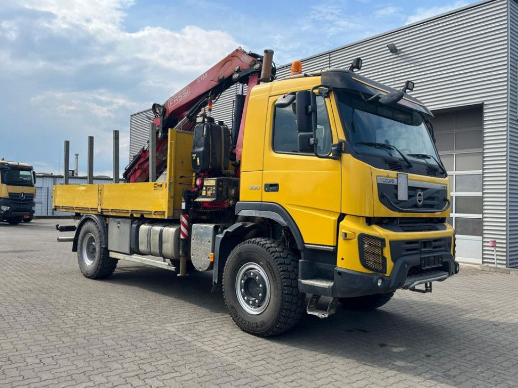 Volvo FM 330 4x4 Pritsche Kran Singelreifen Funkfernbe - شاحنات مسطحة, شاحنة كرين: صور 2 Volvo FM 330 4x4 Pritsche Kran Singelreifen Funkfernbe - شاحنات مسطحة, شاحنة كرين: صور 2