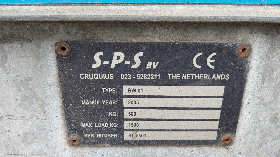 معدات الدعم الأرضي SPS BW01/BW03 Baggage cart: صور 7 معدات الدعم الأرضي SPS BW01/BW03 Baggage cart: صور 7