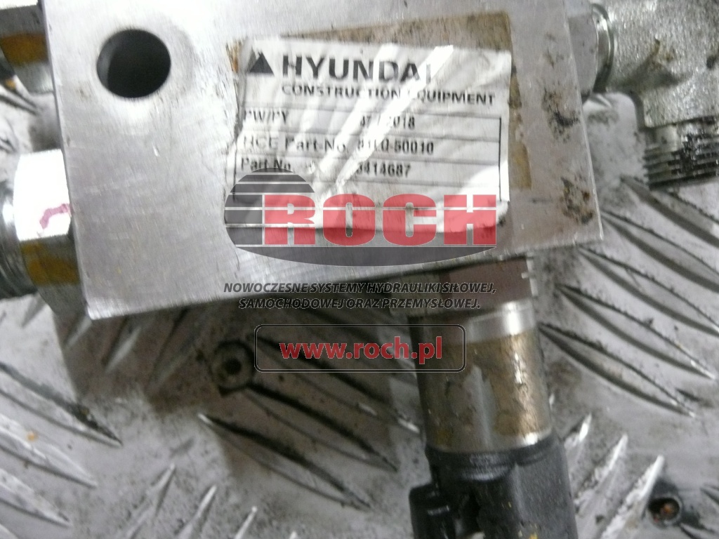 HYUNDAI 81LQ-50010 3414687 3414686 + 3036401 24VDC 30OHM - 1 SEKCYJNY - صمام هيدروليكي: صور 2 HYUNDAI 81LQ-50010 3414687 3414686 + 3036401 24VDC 30OHM - 1 SEKCYJNY - صمام هيدروليكي: صور 2