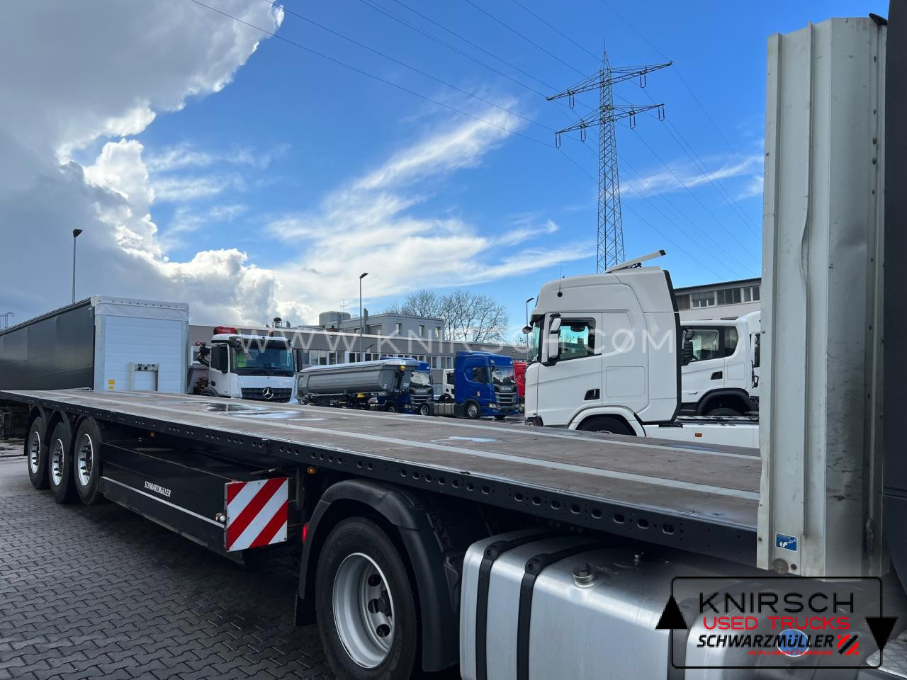 SCHWARZMUELLER Plateau Auflieger J-3A-125 - نصف مقطورة مسطحة: صور 2 SCHWARZMUELLER Plateau Auflieger J-3A-125 - نصف مقطورة مسطحة: صور 2