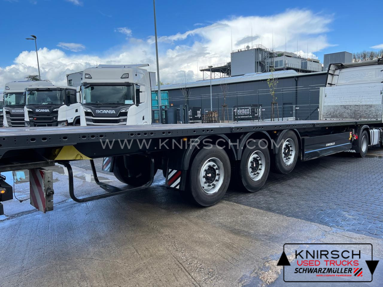 SCHWARZMUELLER Plateau Auflieger J-3A-125 - نصف مقطورة مسطحة: صور 3 SCHWARZMUELLER Plateau Auflieger J-3A-125 - نصف مقطورة مسطحة: صور 3