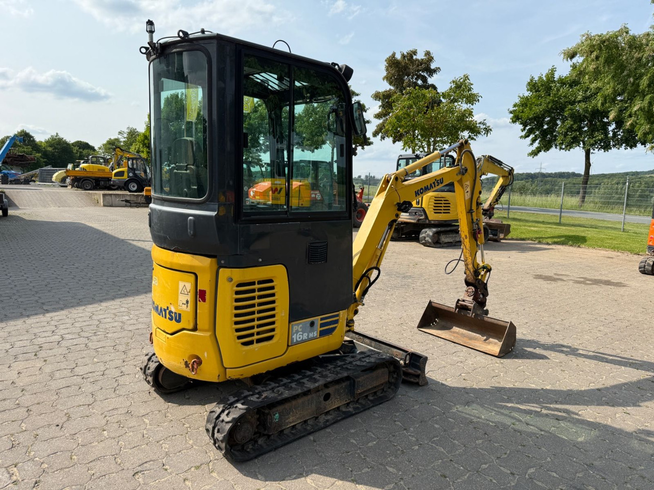 Komatsu PC 16R-3HS, Bj 17, 2210 BH, Tilt mit HS01, GL - حفارة مصغرة: صور 4 Komatsu PC 16R-3HS, Bj 17, 2210 BH, Tilt mit HS01, GL - حفارة مصغرة: صور 4