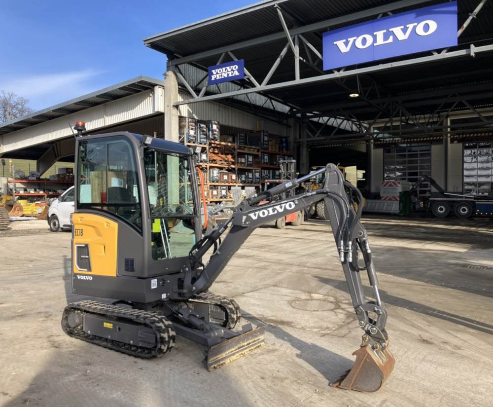 Volvo EC18E Electric - حفارة مصغرة: صور 1 Volvo EC18E Electric - حفارة مصغرة: صور 1