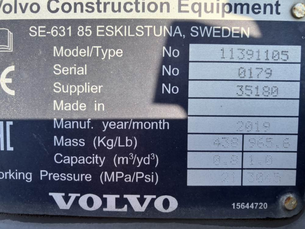 Volvo Klappschaufel mit Messer TPZ - بكت: صور 5 Volvo Klappschaufel mit Messer TPZ - بكت: صور 5