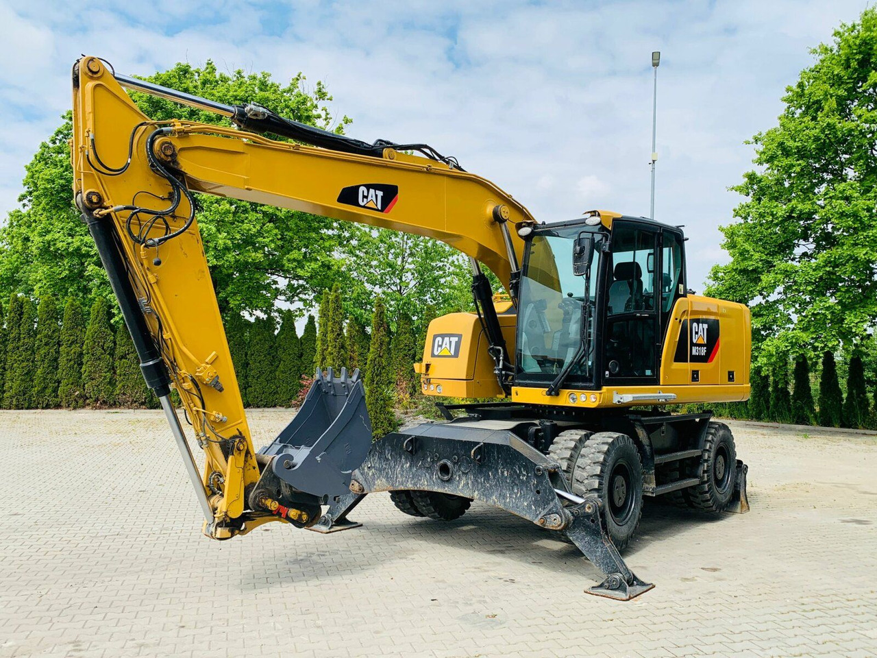 CAT M318F Mobilbagger *5.845 h *Schnellwechsel - حفارة على عجلات: صور 1 CAT M318F Mobilbagger *5.845 h *Schnellwechsel - حفارة على عجلات: صور 1