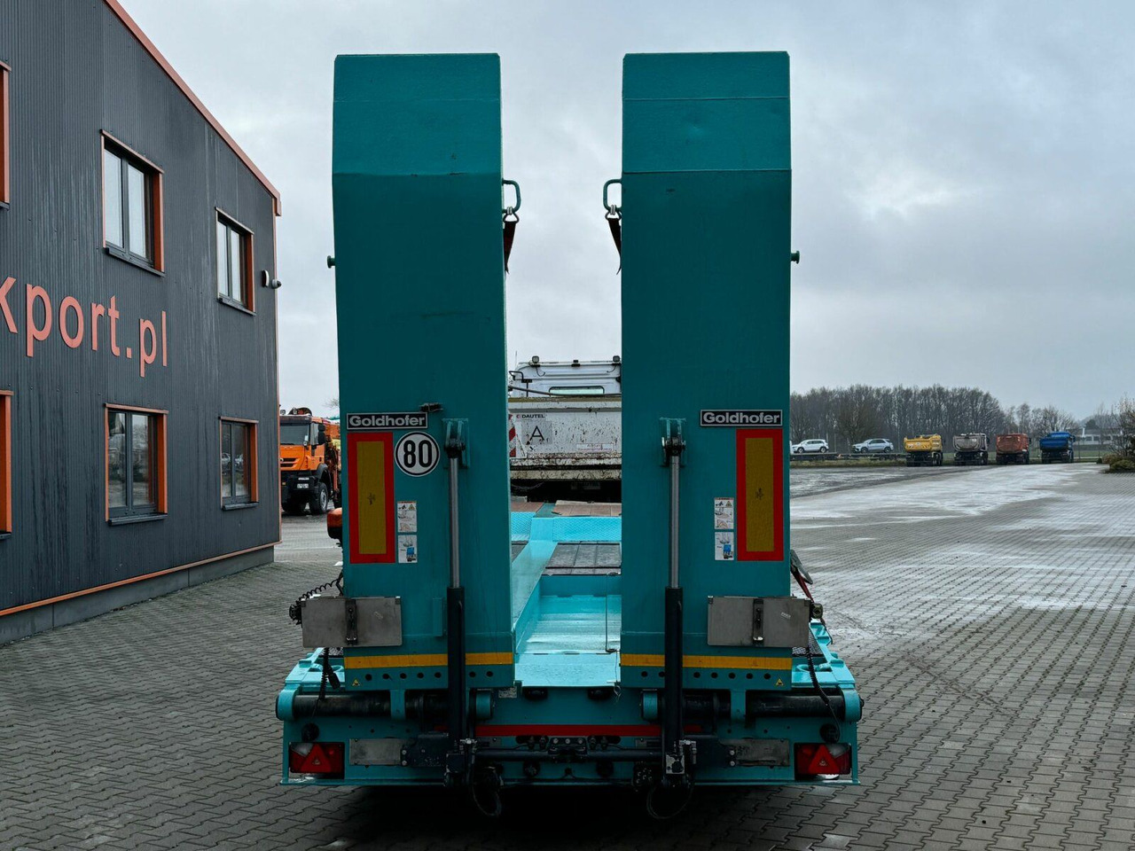 Goldhofer TU 4 EXPERT 4870 Tieflader Anhänger - عربة مسطحة منخفضة مقطورة: صور 5 Goldhofer TU 4 EXPERT 4870 Tieflader Anhänger - عربة مسطحة منخفضة مقطورة: صور 5