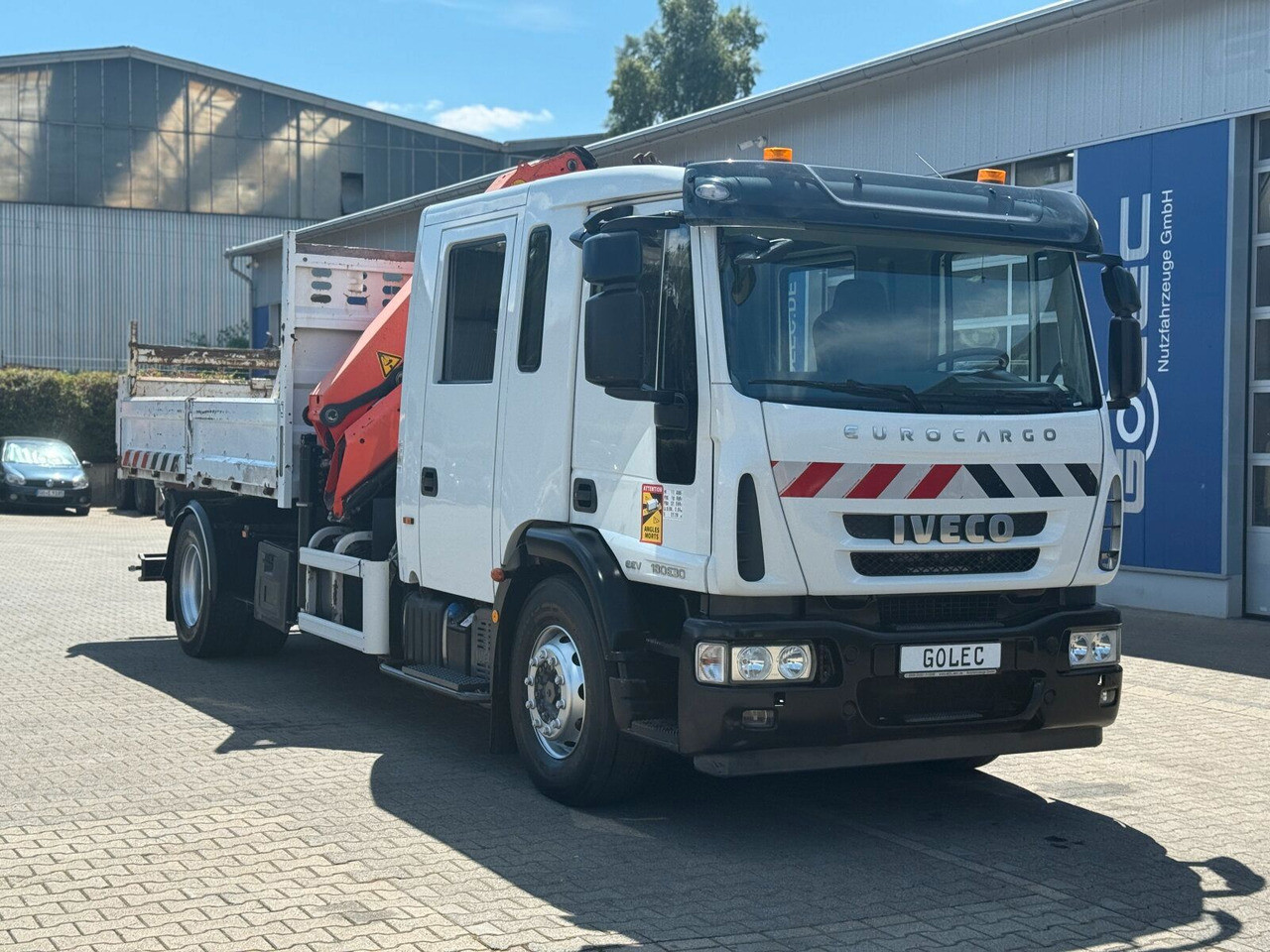 Iveco ML180E 4x2 DOKA Euro 5 Kipper Kran PK16001K-B - قلابات, شاحنة كرين: صور 1 Iveco ML180E 4x2 DOKA Euro 5 Kipper Kran PK16001K-B - قلابات, شاحنة كرين: صور 1