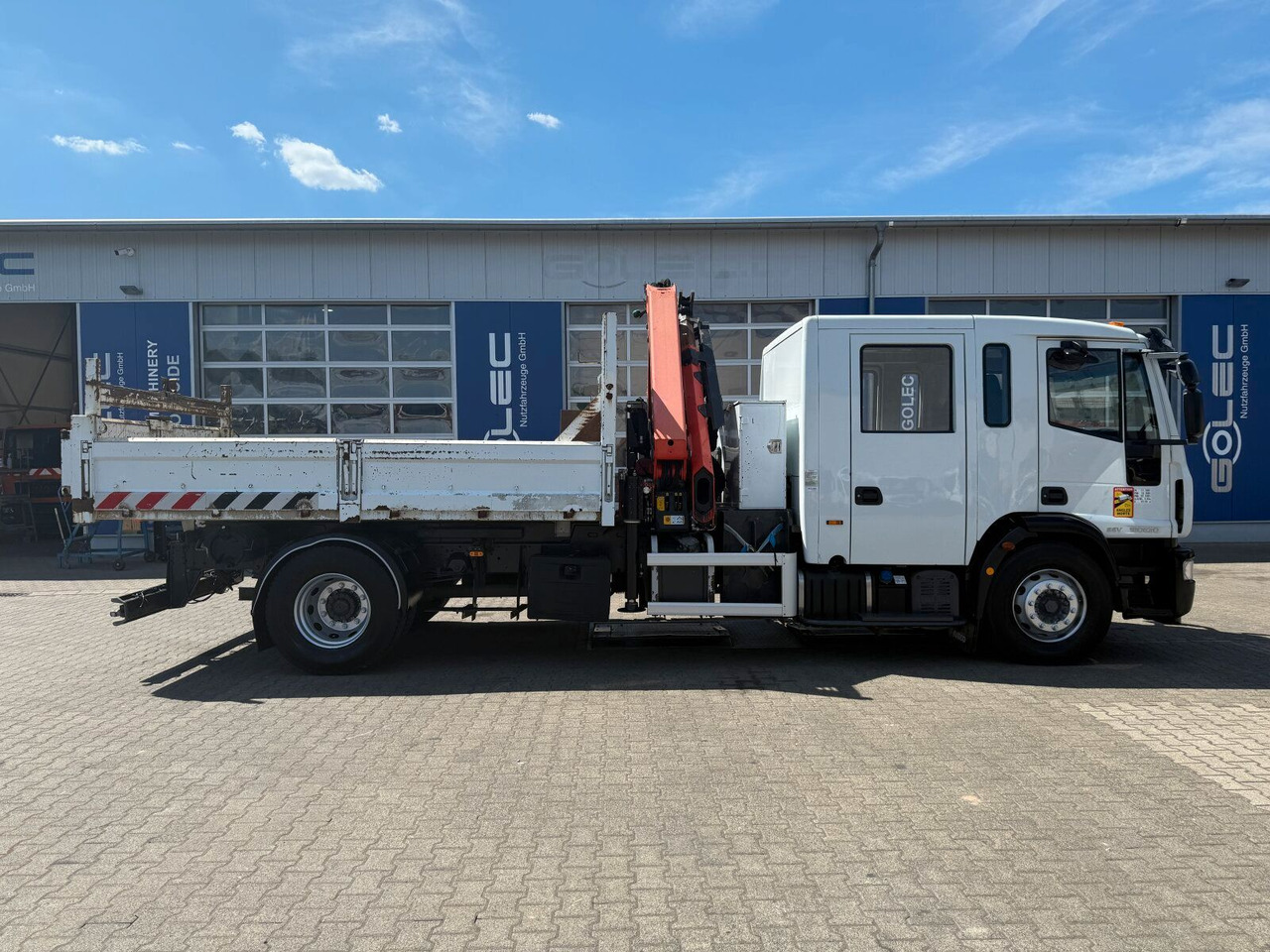 Iveco ML180E 4x2 DOKA Euro 5 Kipper Kran PK16001K-B - شاحنة كرين: صور 2 Iveco ML180E 4x2 DOKA Euro 5 Kipper Kran PK16001K-B - شاحنة كرين: صور 2