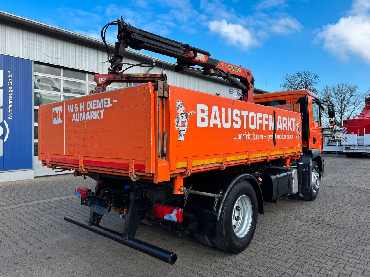 MAN TGM 18.340 4x2 Euro 6 Kipper Kran PK11001.K - قلابات, شاحنة كرين: صور 4 MAN TGM 18.340 4x2 Euro 6 Kipper Kran PK11001.K - قلابات, شاحنة كرين: صور 4