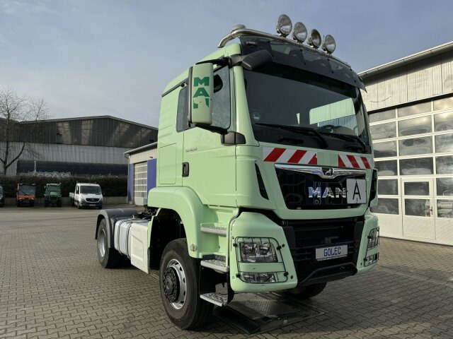 MAN TGS 18.510 4x4 SZM - Kipphyd. Blatt Luft - شاحنة جرار: صور 1 MAN TGS 18.510 4x4 SZM - Kipphyd. Blatt Luft - شاحنة جرار: صور 1