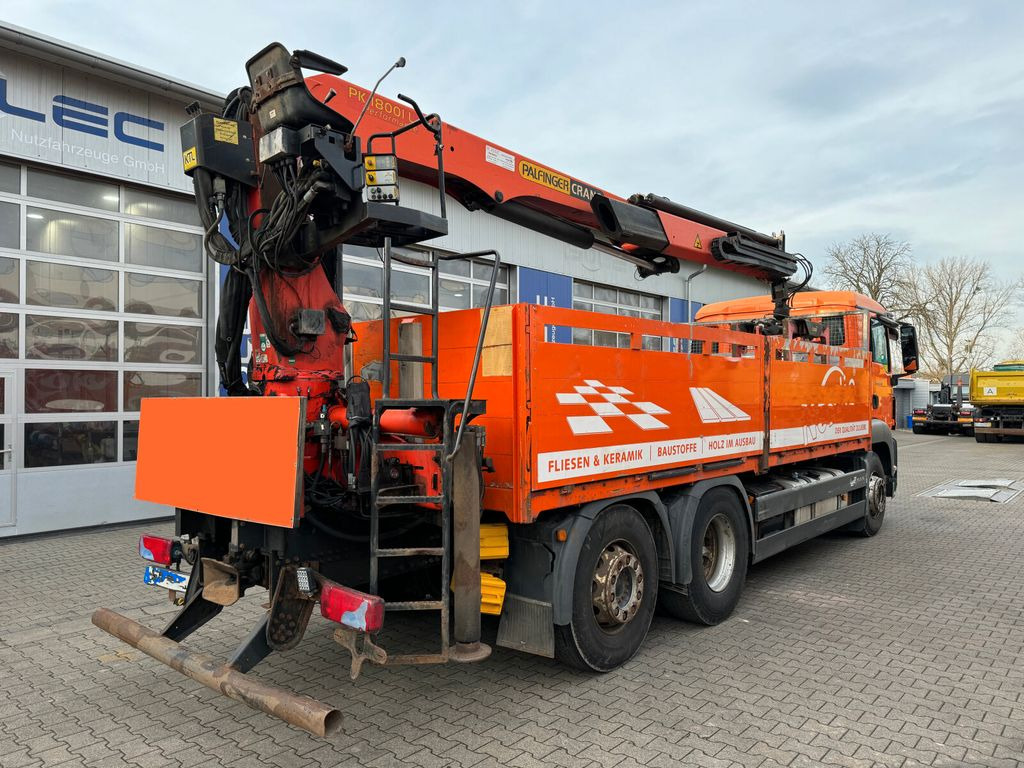 MAN TGS 26.400 6x2 Pritsche Kran Palfinger PK 18001L - شاحنة كرين, شاحنات مسطحة: صور 3 MAN TGS 26.400 6x2 Pritsche Kran Palfinger PK 18001L - شاحنة كرين, شاحنات مسطحة: صور 3