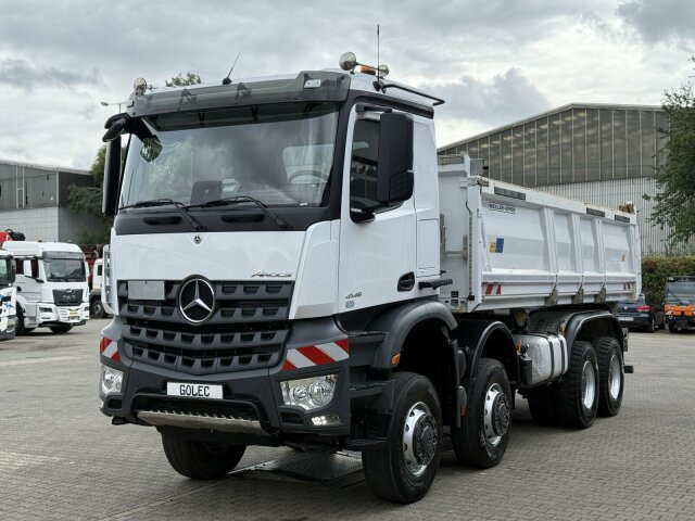 Mercedes-Benz 4145 8x8 Meiler Dreiseitenkipper Bordmatik - قلابات: صور 1 Mercedes-Benz 4145 8x8 Meiler Dreiseitenkipper Bordmatik - قلابات: صور 1