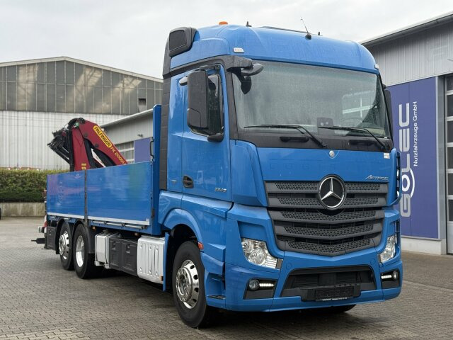 Mercedes-Benz ACTROS 2545 6x2 Pritsche Kran Palfinger PK20001K - شاحنة كرين: صور 1 Mercedes-Benz ACTROS 2545 6x2 Pritsche Kran Palfinger PK20001K - شاحنة كرين: صور 1