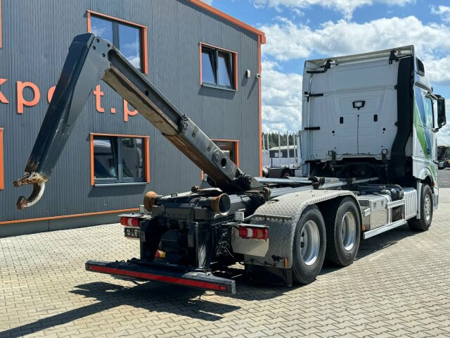 Mercedes-Benz ACTROS 2658 6x2 Abrollkipper MEILLER RK 26.67K - شاحنة ذات الخطاف: صور 3 Mercedes-Benz ACTROS 2658 6x2 Abrollkipper MEILLER RK 26.67K - شاحنة ذات الخطاف: صور 3