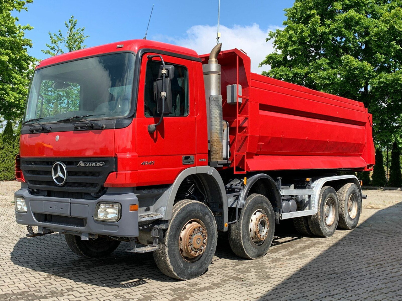 Mercedes-Benz ACTROS 4141 EURO4 8x8 Muldenkipper - قلابات: صور 2 Mercedes-Benz ACTROS 4141 EURO4 8x8 Muldenkipper - قلابات: صور 2