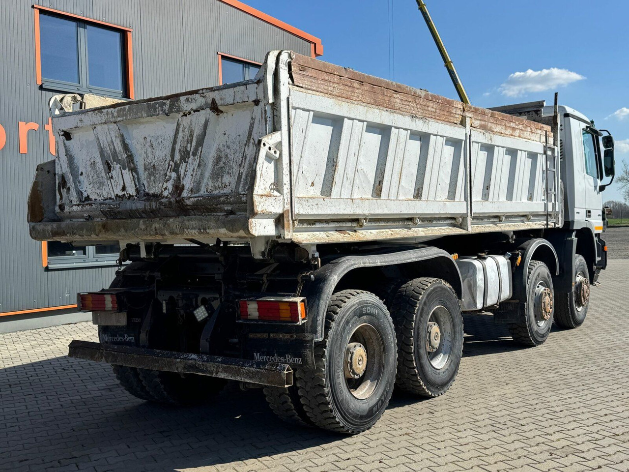 Mercedes-Benz ACTROS 4144 8x8 EURO4 DSK Meiller - قلابات: صور 4 Mercedes-Benz ACTROS 4144 8x8 EURO4 DSK Meiller - قلابات: صور 4