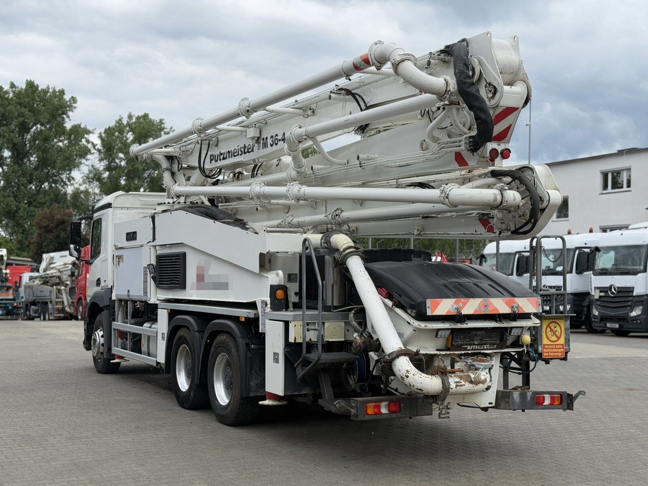 Mercedes-Benz AROCS 2840 6x4 Betonp. Putzmeister BSF36-4.16HLS - مضخة خرسانة: صور 5 Mercedes-Benz AROCS 2840 6x4 Betonp. Putzmeister BSF36-4.16HLS - مضخة خرسانة: صور 5