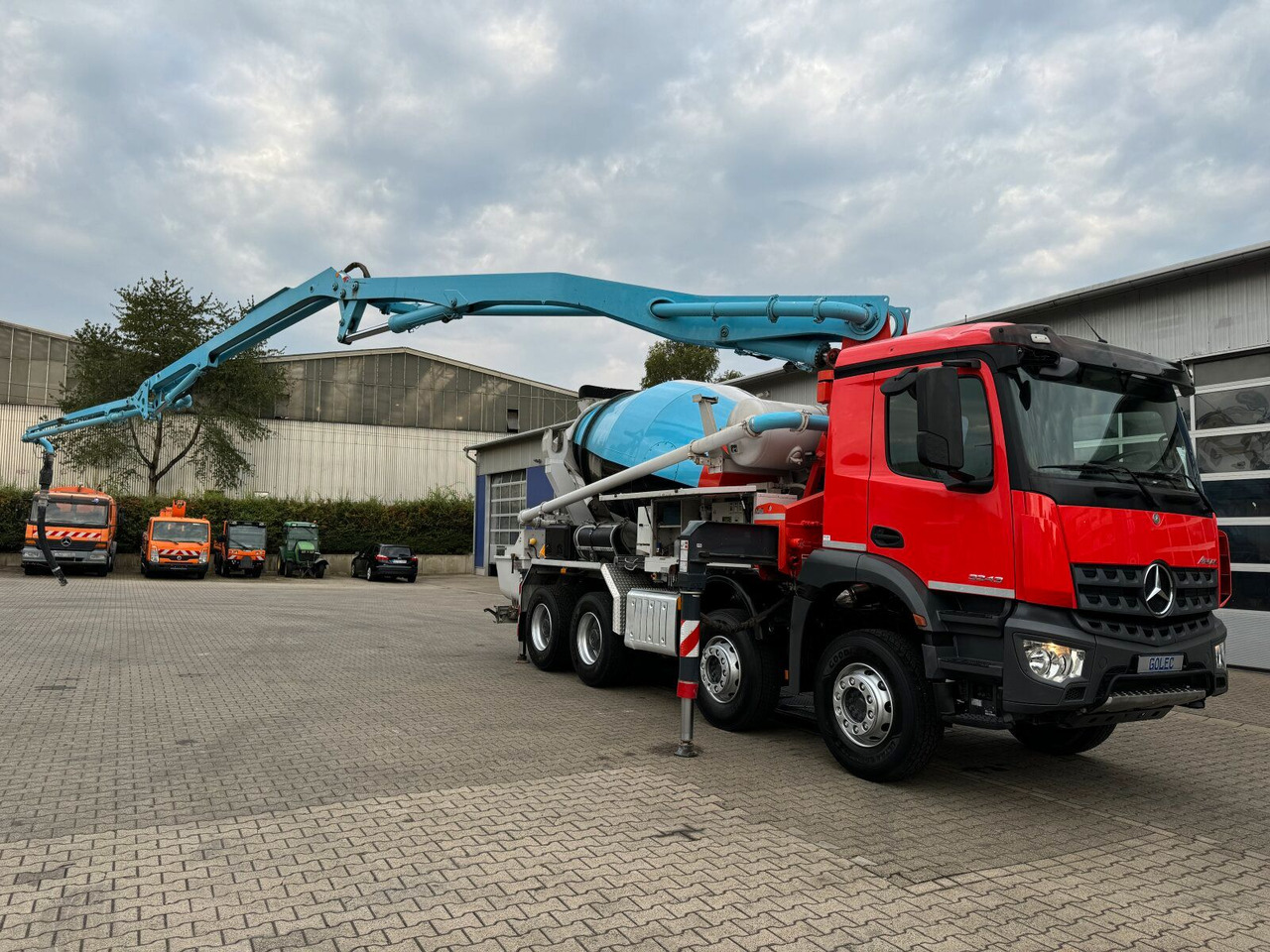 Mercedes-Benz AROCS 3243 8x4 Euro 6 Pumi Putzmeister TMM 24-3 - شاحنة خلاطة خرسانة: صور 2 Mercedes-Benz AROCS 3243 8x4 Euro 6 Pumi Putzmeister TMM 24-3 - شاحنة خلاطة خرسانة: صور 2