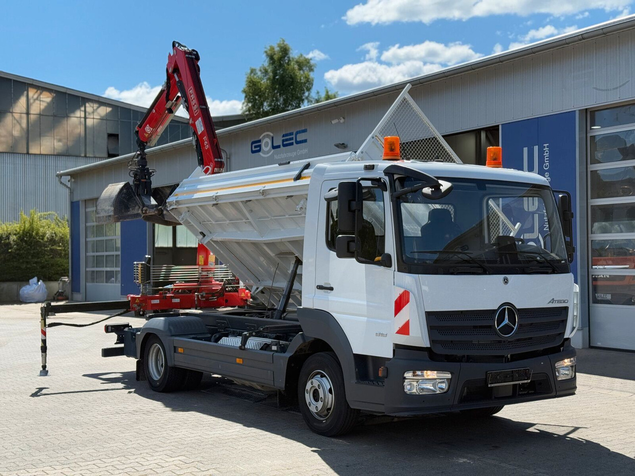 Mercedes-Benz ATEGO 818 4x2 Euro 6 Kipper Kran FASSI F65B.0.22 - قلاب صغير: صور 2 Mercedes-Benz ATEGO 818 4x2 Euro 6 Kipper Kran FASSI F65B.0.22 - قلاب صغير: صور 2