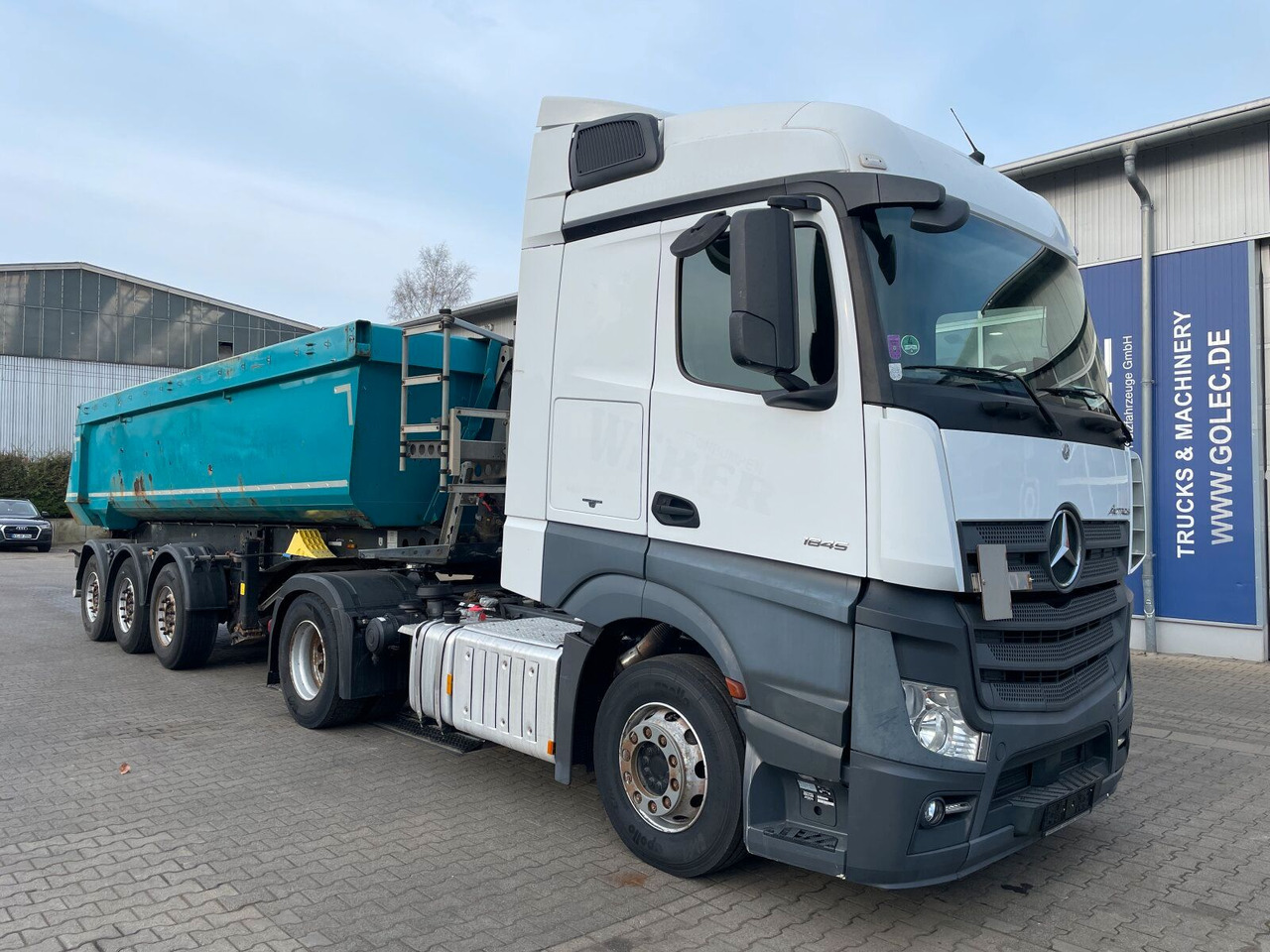 Mercedes-Benz Actros 1845 SZM 4x2 Retarder Kipphydraulik - شاحنة جرار: صور 1 Mercedes-Benz Actros 1845 SZM 4x2 Retarder Kipphydraulik - شاحنة جرار: صور 1