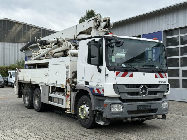 Mercedes-Benz Actros 2636 6x4 Betonpumpe Putzmeister 24-4 16H - مضخة خرسانة: صور 1 Mercedes-Benz Actros 2636 6x4 Betonpumpe Putzmeister 24-4 16H - مضخة خرسانة: صور 1