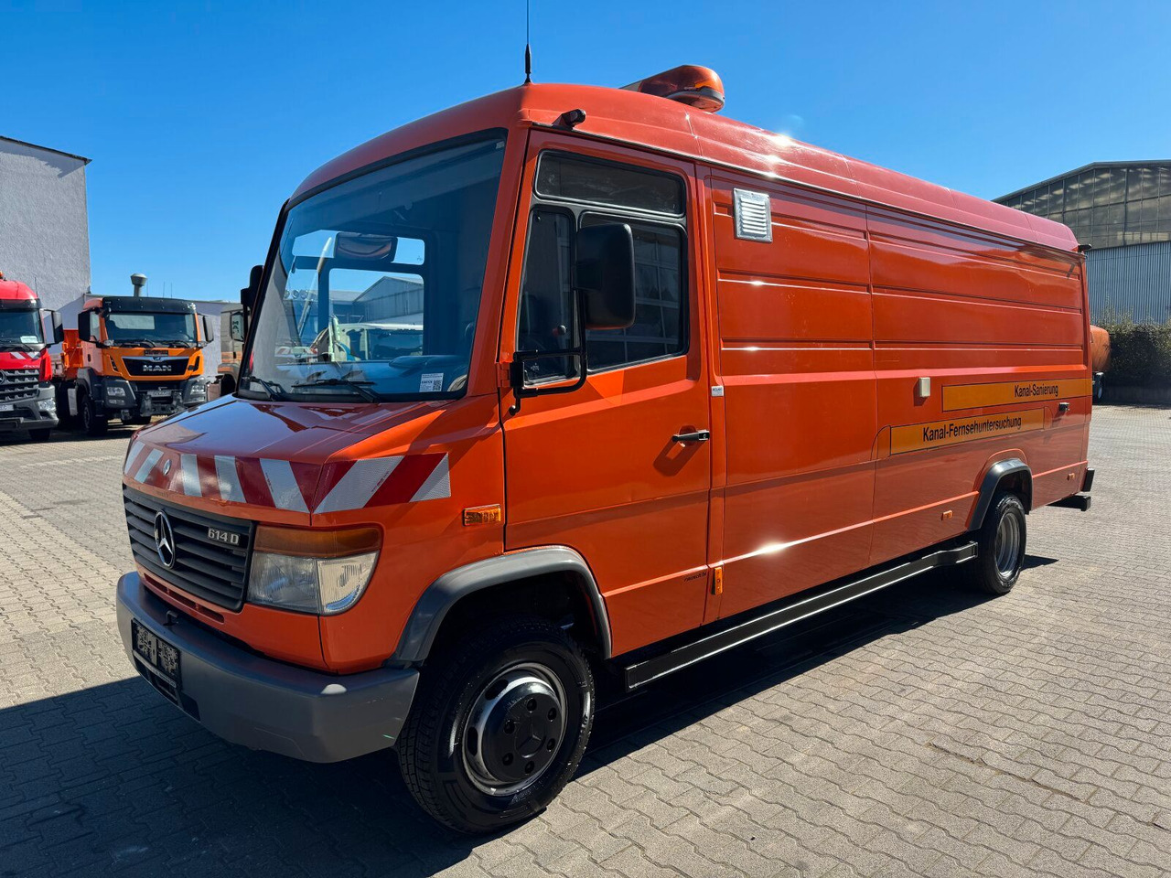 Mercedes-Benz Vario 614D TV Inspektionsanl RCA RAUSCH ELKA 600 - فراغ شاحنة: صور 2 Mercedes-Benz Vario 614D TV Inspektionsanl RCA RAUSCH ELKA 600 - فراغ شاحنة: صور 2