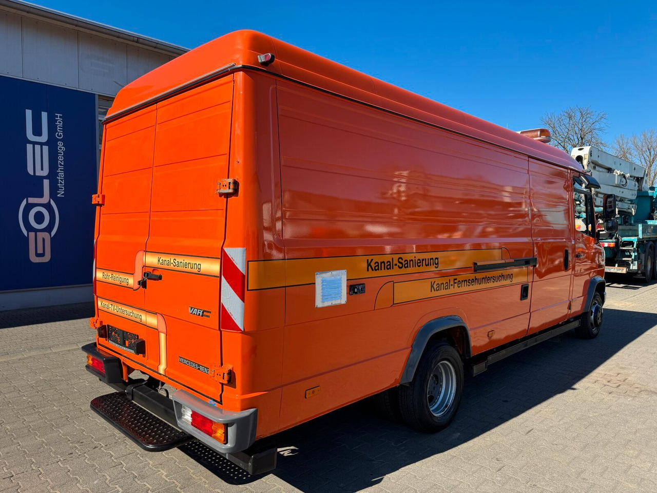 Mercedes-Benz Vario 614D TV Inspektionsanl RCA RAUSCH ELKA 600 - فراغ شاحنة: صور 4 Mercedes-Benz Vario 614D TV Inspektionsanl RCA RAUSCH ELKA 600 - فراغ شاحنة: صور 4