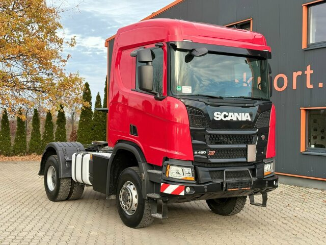 Scania G450 4x4 Euro 6 SZM Kipphydraulik Blatt/ Blatt - شاحنة جرار: صور 1 Scania G450 4x4 Euro 6 SZM Kipphydraulik Blatt/ Blatt - شاحنة جرار: صور 1