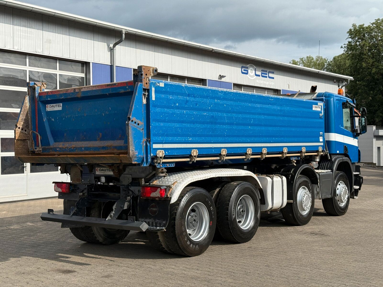 Scania P 410 8x4 Dreiseitenkipper DAUTEL - قلابات: صور 5 Scania P 410 8x4 Dreiseitenkipper DAUTEL - قلابات: صور 5