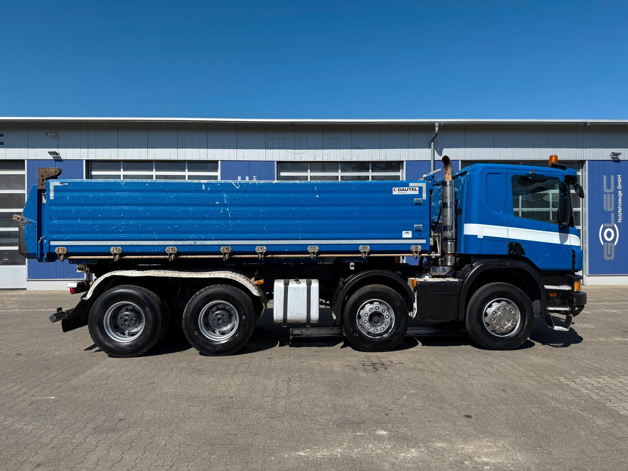Scania P 410 8x4 Dreiseitenkipper DAUTEL - قلابات: صور 3 Scania P 410 8x4 Dreiseitenkipper DAUTEL - قلابات: صور 3