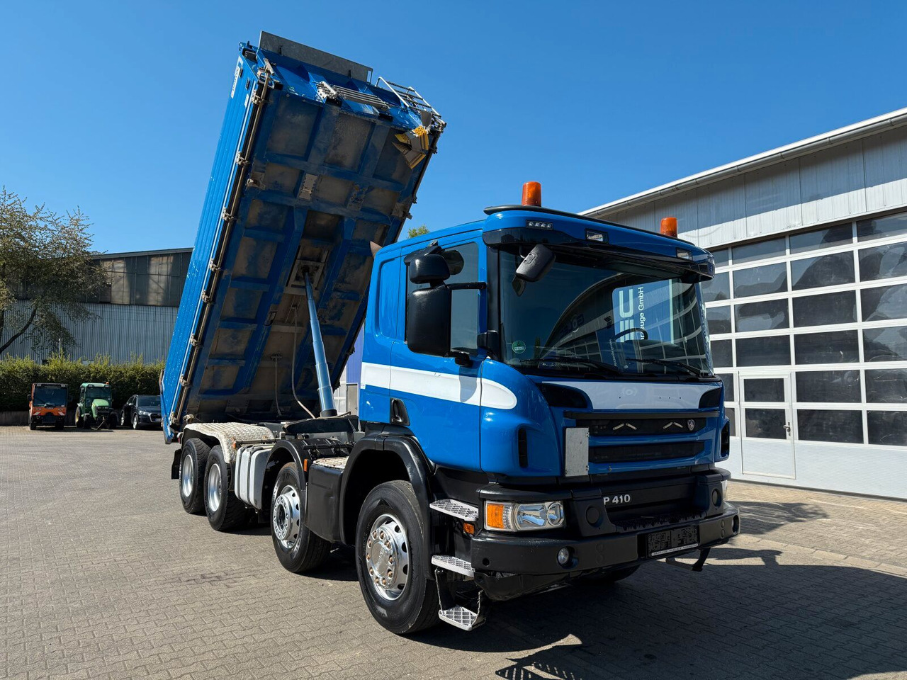 Scania P 410 8x4 Dreiseitenkipper DAUTEL - قلابات: صور 2 Scania P 410 8x4 Dreiseitenkipper DAUTEL - قلابات: صور 2
