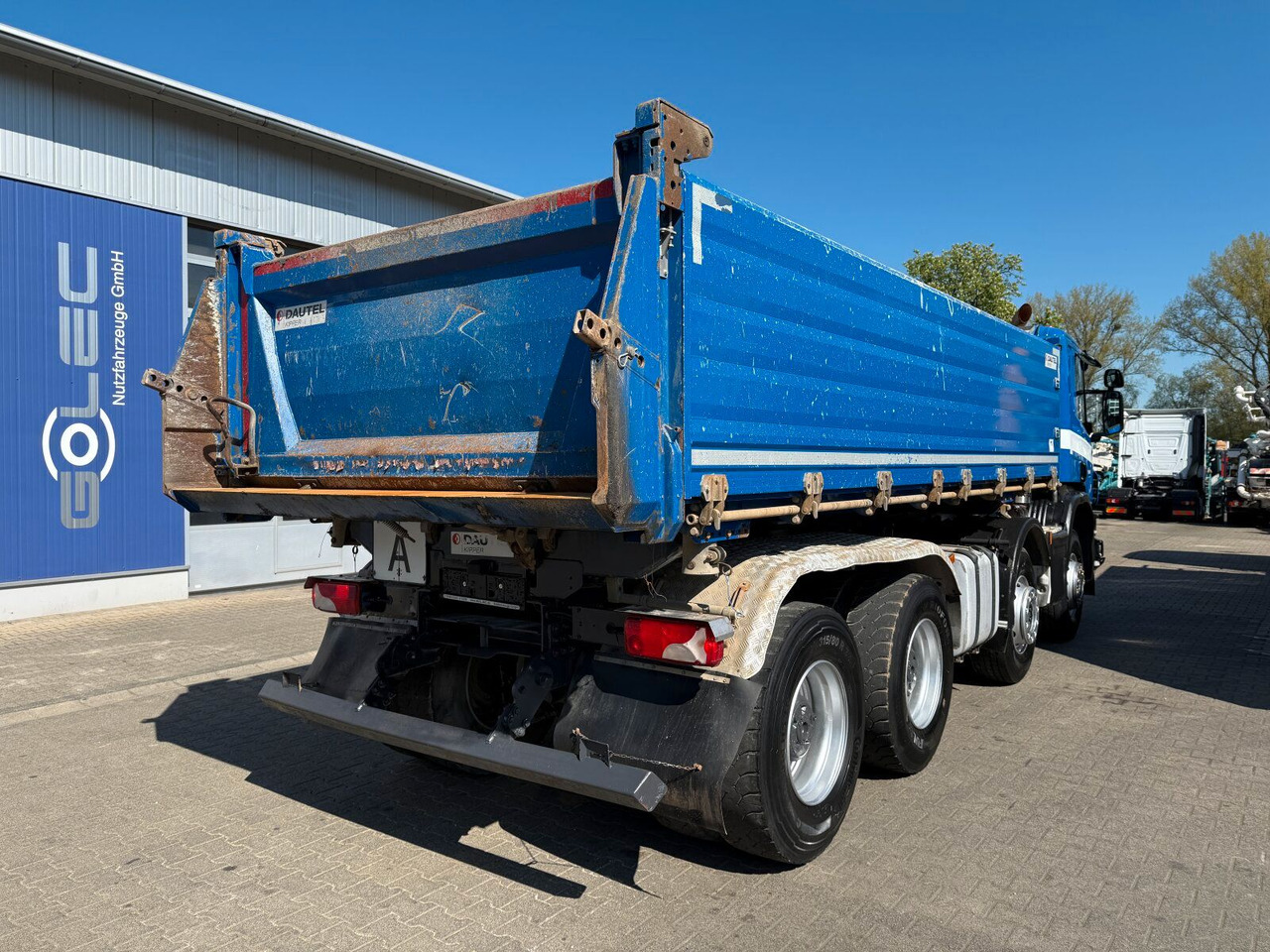 Scania P 410 8x4 Dreiseitenkipper DAUTEL - قلابات: صور 5 Scania P 410 8x4 Dreiseitenkipper DAUTEL - قلابات: صور 5