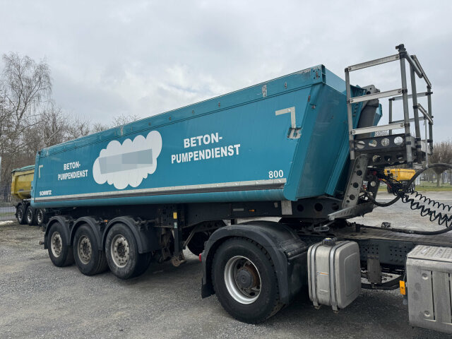 Schmitz Cargobull Cargobull SKI 24 SL7.2 Alu Kippauflieger 3 Achse - قلابة نصف مقطورة: صور 1 Schmitz Cargobull Cargobull SKI 24 SL7.2 Alu Kippauflieger 3 Achse - قلابة نصف مقطورة: صور 1