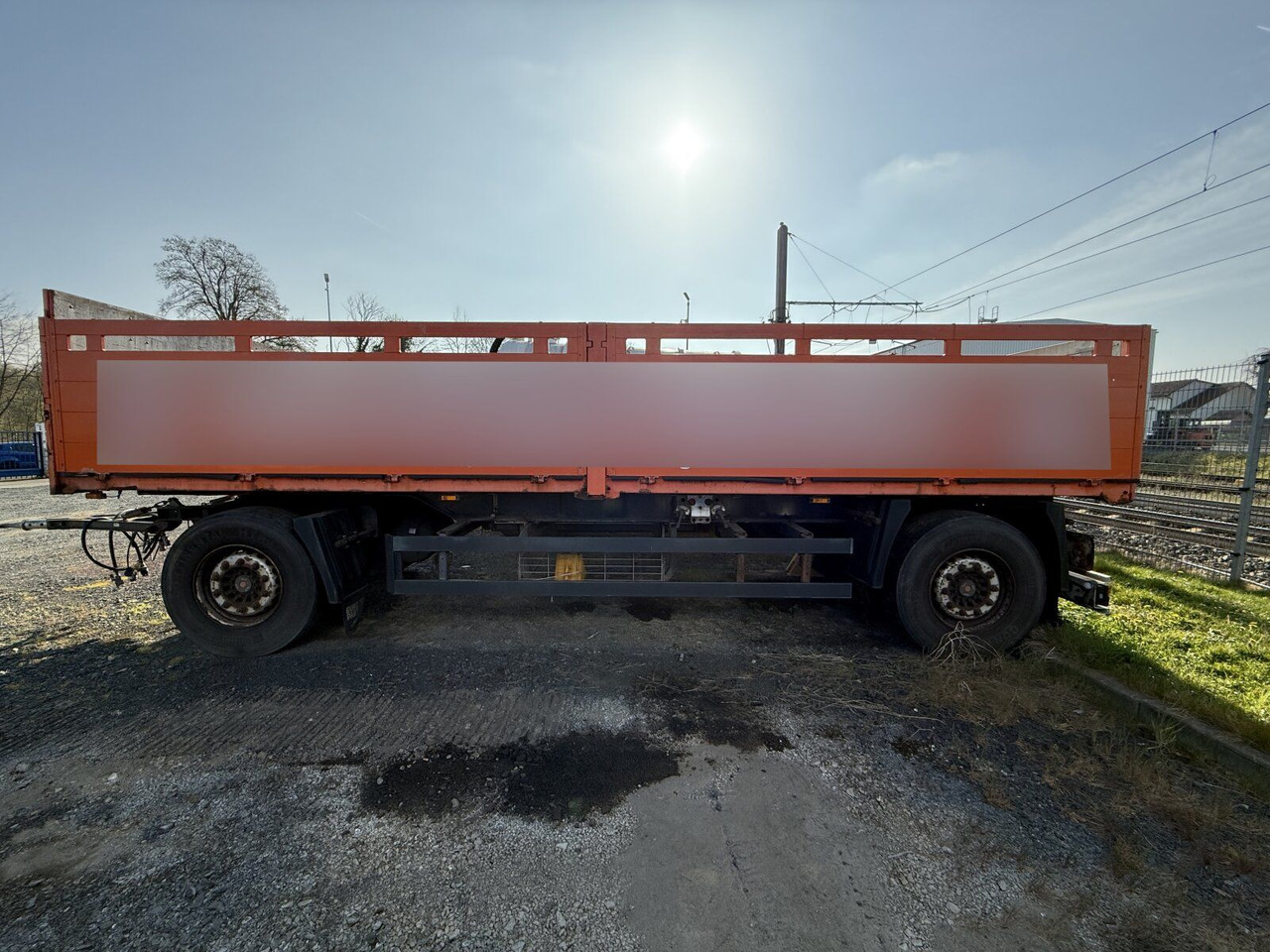 Schmitz Cargobull Gotha AFG 18 Baustoffanhänger 2 Achse - مقطورات مسطحة: صور 5 Schmitz Cargobull Gotha AFG 18 Baustoffanhänger 2 Achse - مقطورات مسطحة: صور 5