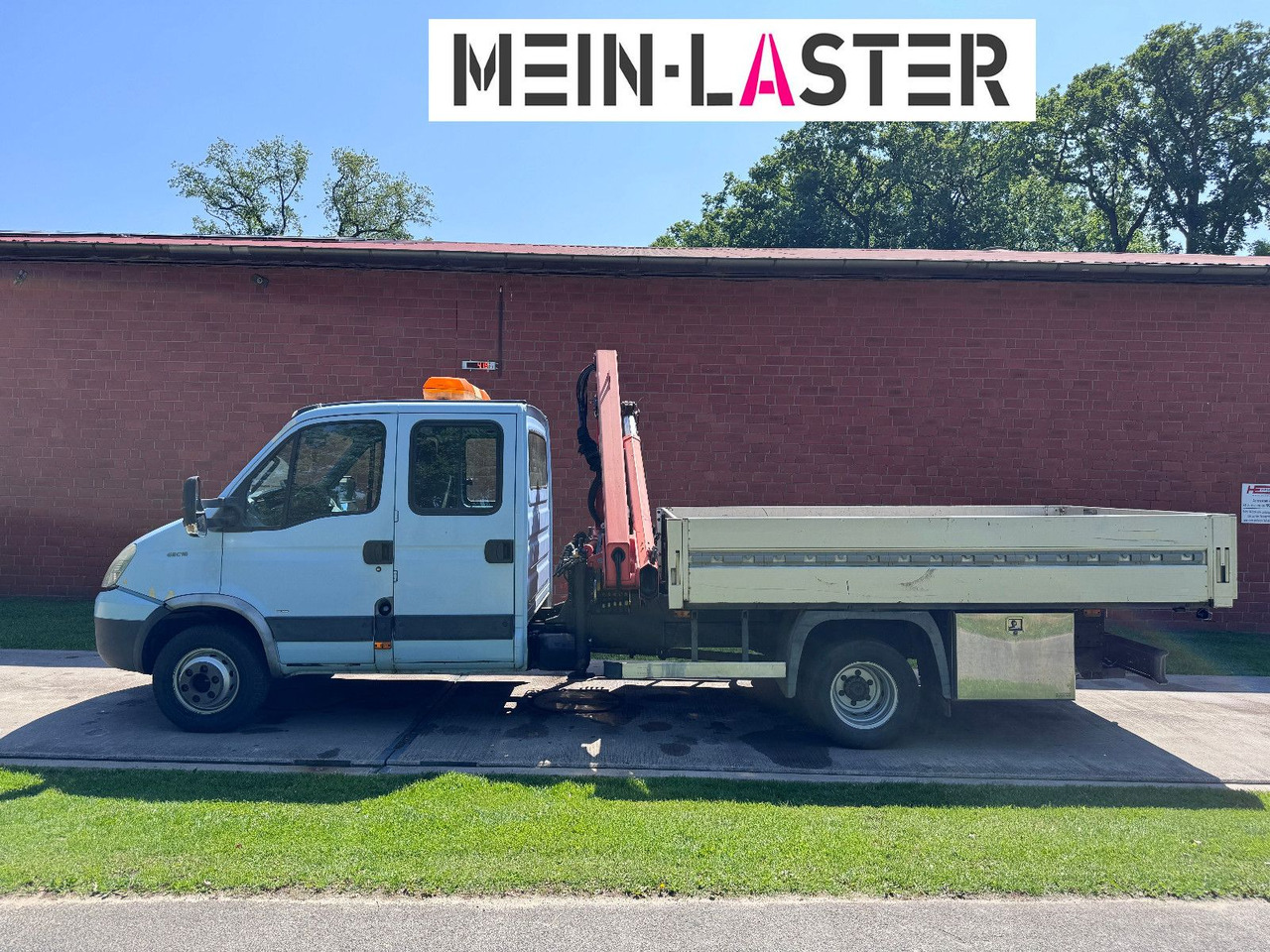 Iveco 65C180 3.0d Palfinger PK 6500 7 Sitzer - الشاحنات الصغيرة المسطحة, الشاحنات الصغيرة كابينة مزدوجة: صور 4 Iveco 65C180 3.0d Palfinger PK 6500 7 Sitzer - الشاحنات الصغيرة المسطحة, الشاحنات الصغيرة كابينة مزدوجة: صور 4