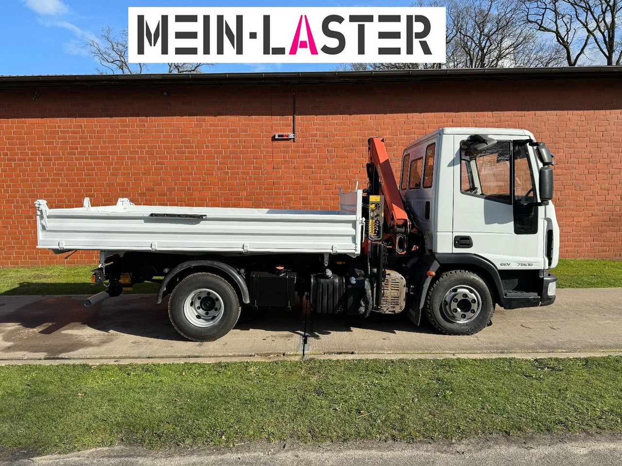 Iveco ML75E16 3 S-Kipper Kran PK 9,4m-550 kg Greifer - قلاب صغير: صور 4 Iveco ML75E16 3 S-Kipper Kran PK 9,4m-550 kg Greifer - قلاب صغير: صور 4