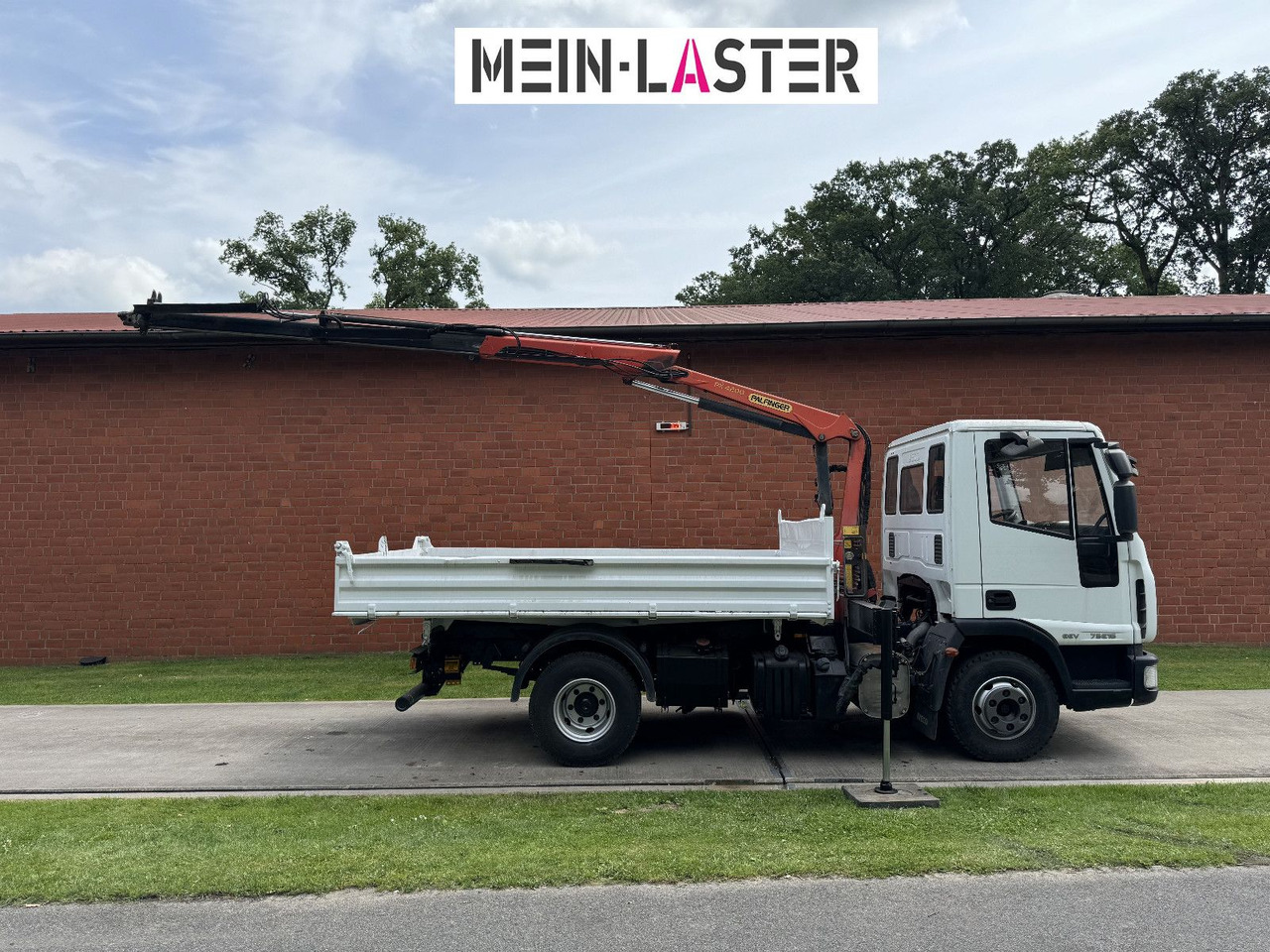 قلاب صغير Iveco ML75E16 3 S-Kipper Kran PK  9,4m-550 kg Greifer: صور 17