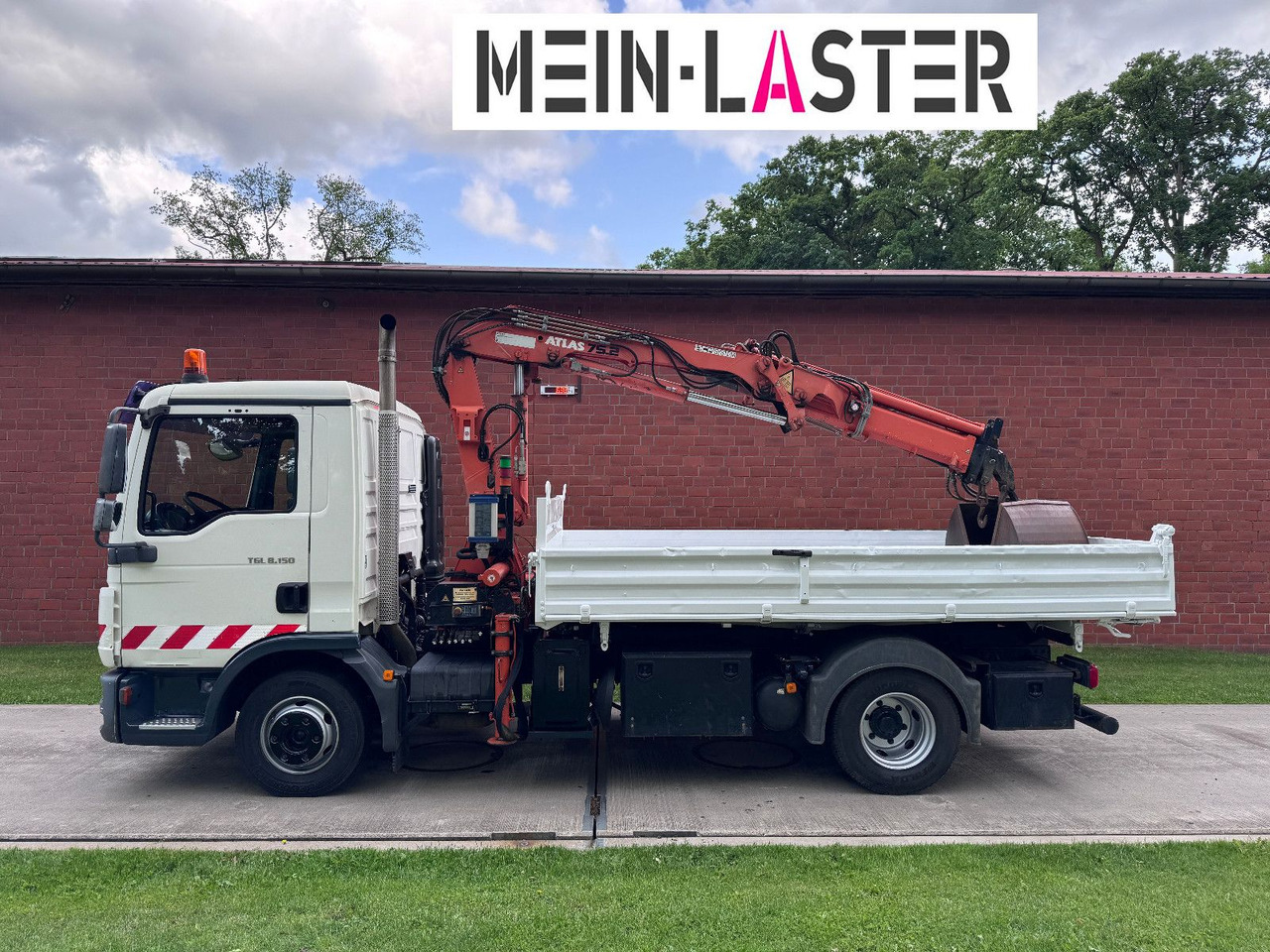 MAN TGL 8.150 3 S-Kipper Atlas 75 10m -1t. Funk FB - قلاب صغير: صور 4 MAN TGL 8.150 3 S-Kipper Atlas 75 10m -1t. Funk FB - قلاب صغير: صور 4