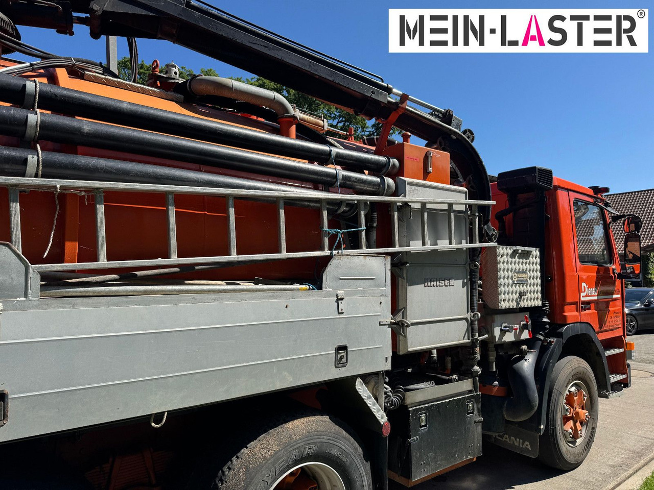 فراغ شاحنة Scania 112 6x4 Saug Spül Kombi Kaiser Top Zustand 6x4: صور 14
