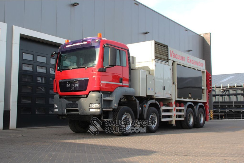 MAN TGA 41.480 MTS 2009 Saugbagger - فراغ شاحنة: صور 1 MAN TGA 41.480 MTS 2009 Saugbagger - فراغ شاحنة: صور 1