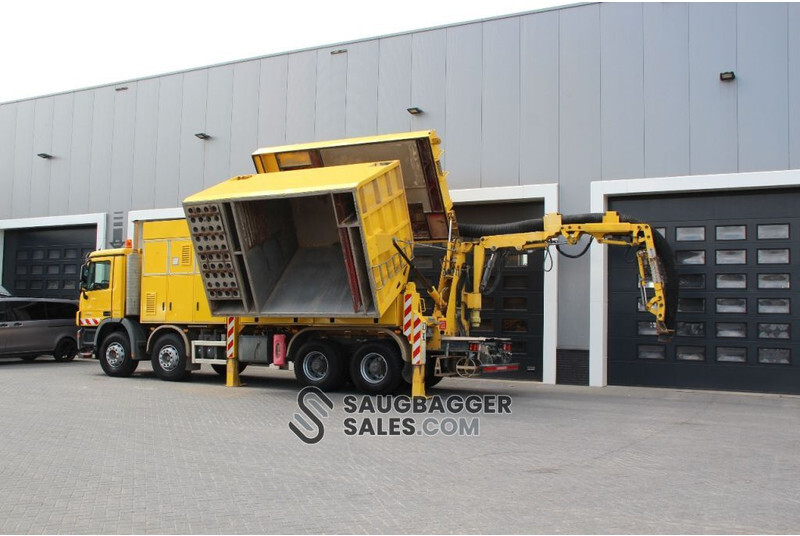 فراغ شاحنة Mercedes-Benz Actros 4160 V8 RSP 3T 2014 Saugbagger: صور 20