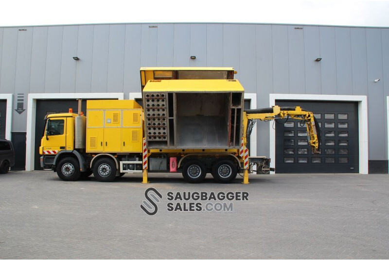 فراغ شاحنة Mercedes-Benz Actros 4160 V8 RSP 3T 2014 Saugbagger: صور 6