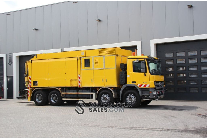 فراغ شاحنة Mercedes-Benz Actros 4160 V8 RSP 3T 2014 Saugbagger: صور 7