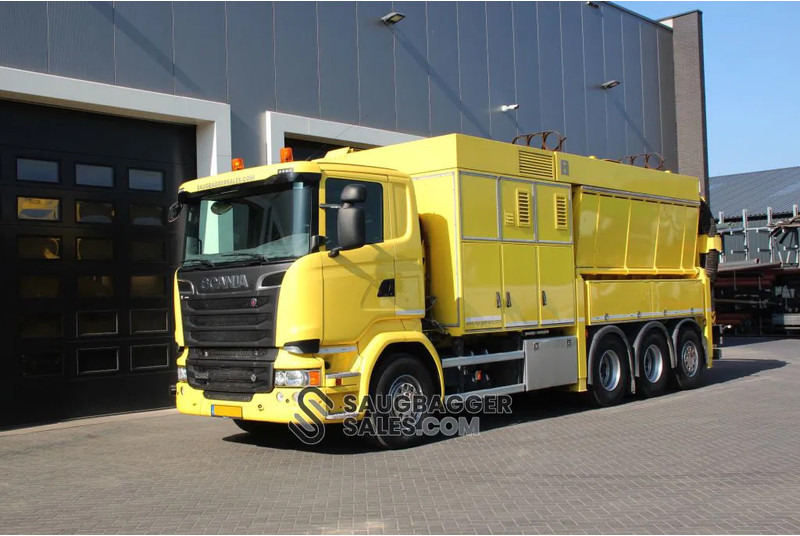 Scania R580 V8 RSP 3 Turbine Saugbagger - فراغ شاحنة: صور 1 Scania R580 V8 RSP 3 Turbine Saugbagger - فراغ شاحنة: صور 1
