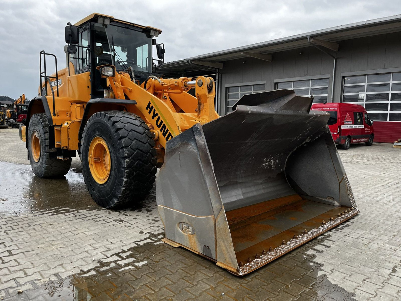 Hyundai HL 965 - اللودر بعجل: صور 2 Hyundai HL 965 - اللودر بعجل: صور 2