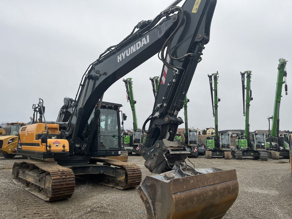 Hyundai HX220AL - حفارات زحافة: صور 2 Hyundai HX220AL - حفارات زحافة: صور 2