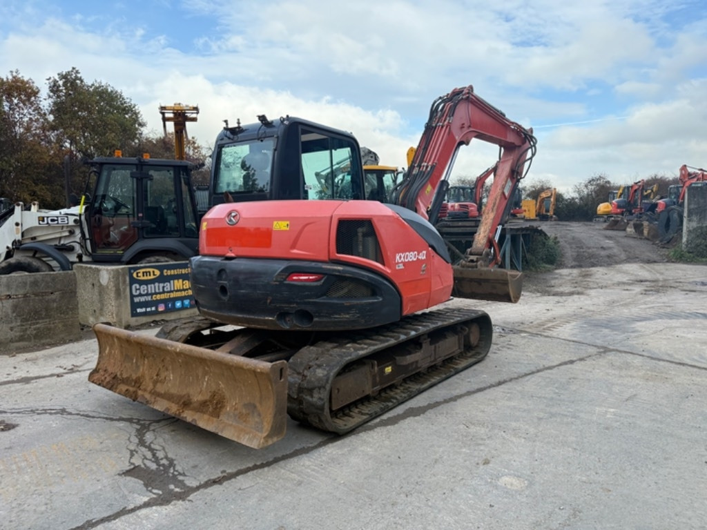 Kubota KX 080-4 - حفارة مصغرة: صور 5 Kubota KX 080-4 - حفارة مصغرة: صور 5