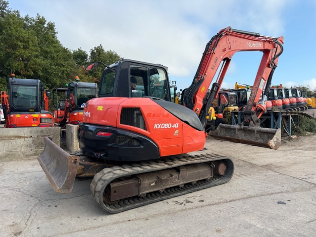 Kubota KX 080-4 - حفارة مصغرة: صور 2 Kubota KX 080-4 - حفارة مصغرة: صور 2