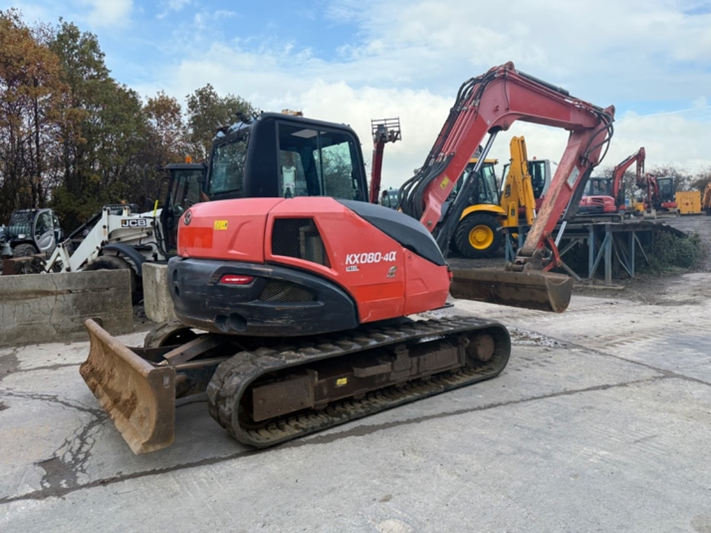 Kubota KX 080-4 - حفارة مصغرة: صور 3 Kubota KX 080-4 - حفارة مصغرة: صور 3